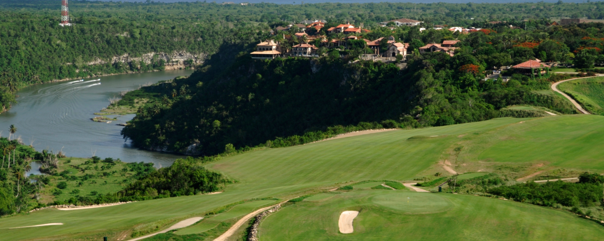 Dye Fore golfbane i Casa de Campo Resort på den Dominikanske Republik