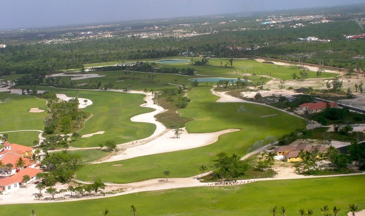 Punta Blanca golfbane i Punta Cana på den Dominikanske Republik